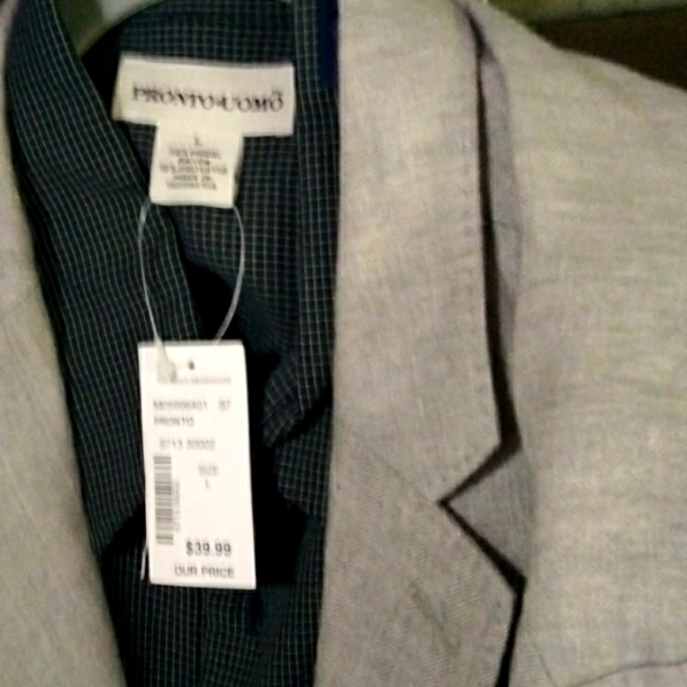 Men's Tommy Bahama sports jacket 100% Irish linen lined never been worn new with